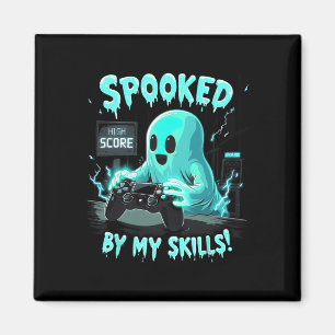 Aimant Saison Éffrayante de Spote Ghost Halloween