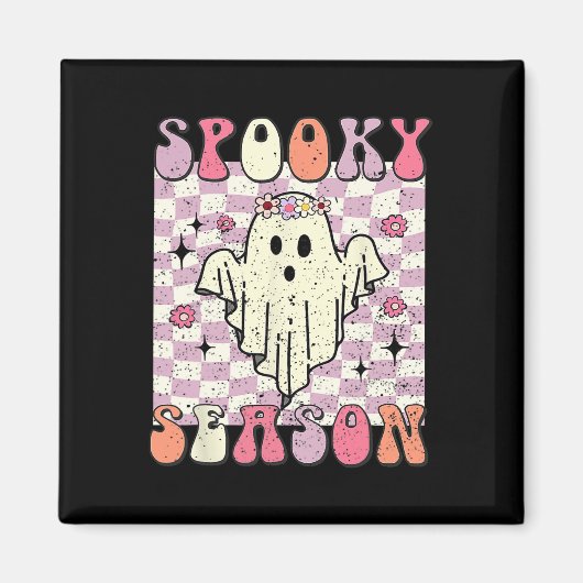 Aimant Saison Éffrayante d'Halloween (Devant)