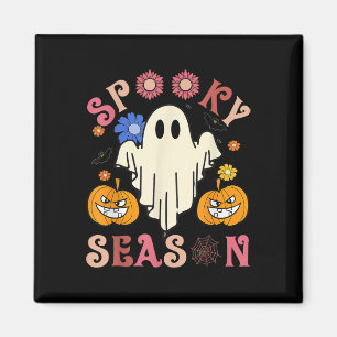Aimant Saison Éffrayante super mignonne Ghost Holding Cit