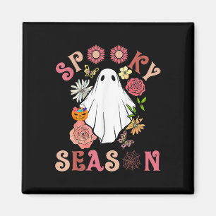 Aimant Saison Éffrayante super mignonne Ghost Holding Cit