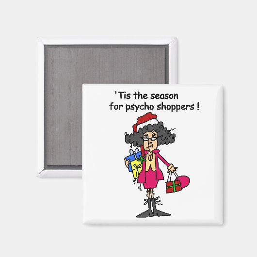 Aimant Saison Pour Psycho Shoppers (Recto/Verso)