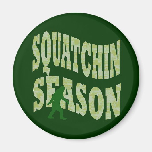 Aimant Saison Squatchin (Devant)
