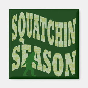 Aimant Saison Squatchin