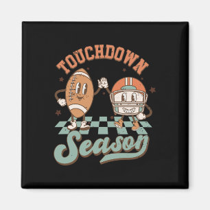 Aimant Saison super Touchdown Football Éclair Bolt Ga