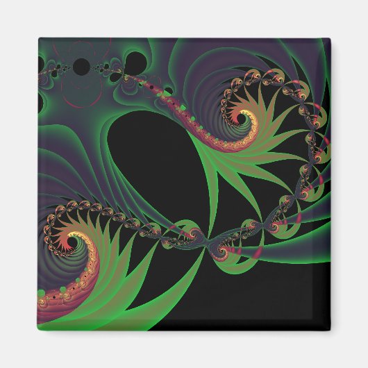 Aimant saisons changeantes (Devant)