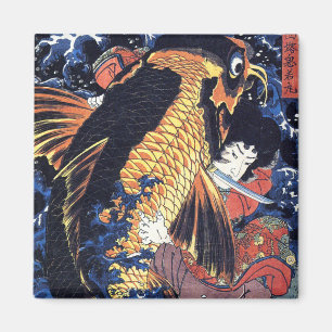 Aimant Saito Oniwakamaru, Utagawa Kuniyoshi