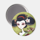 Aimant Sakura Girl (Recto/Verso)