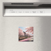 Aimant Sakura Trees au Japon (In Situ (Lave-vaisselle))