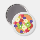 Aimant Salade de fruits (Recto/Verso)