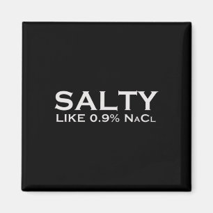 Aimant Salé Comme Saline Normale 0,9 Nacl Infirmière Médi
