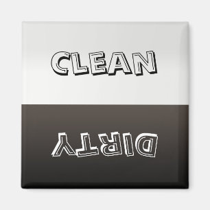 Aimant Sale nettoyez l'aimant customisé de lave-vaissell