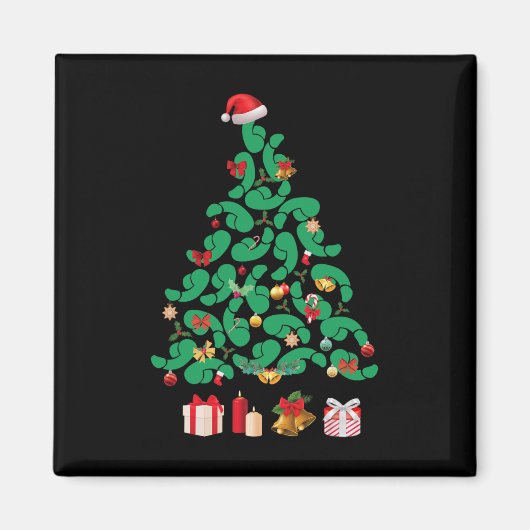 Aimant Sale Noël Arbre Dickmas Noël Est D Joyeux (Devant)