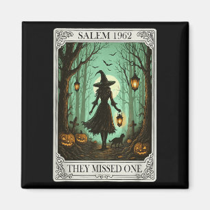 Aimant Salem 1692 Halloween Sorcière Ils Ont Manqué Un Ta