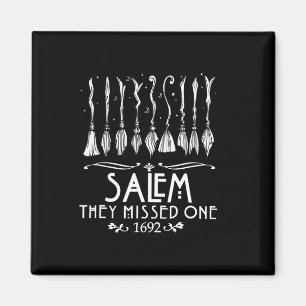 Aimant Salem 1692 Ils En Ont Manqué Un Pour Halloween
