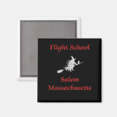 Aimant Salem Flight School Halloween Witel Vêtements Cade (Recto/Verso)