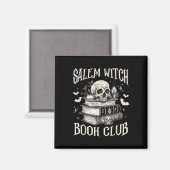 Aimant Salem Witch Book Club Halloween (Recto/Verso)