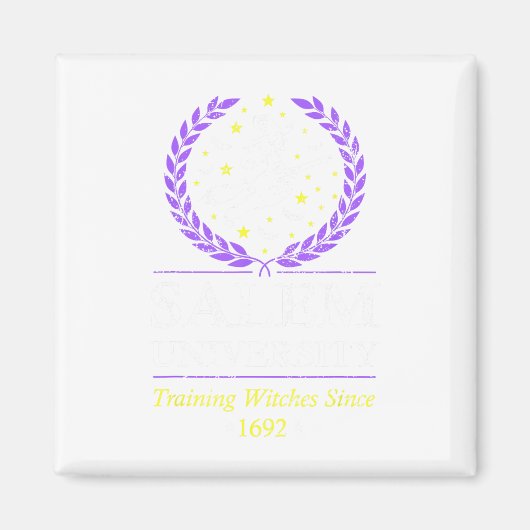 Aimant Salem Witch University Training Halloween Femmes (Devant)