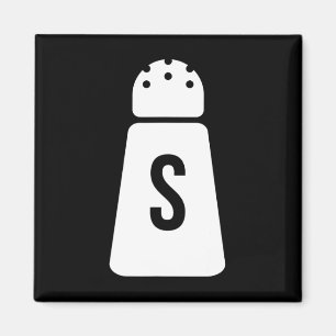 Aimant Saler Et Poivron Shakers Funny Couple Matching Hal