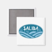 Aimant Salida Colorado Extérieur (Recto/Verso)