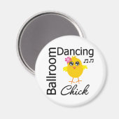 Aimant Salle de bal Dancing Chick (Recto/Verso)