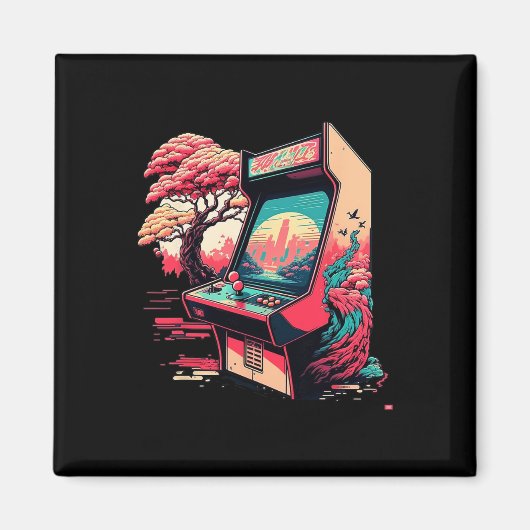 Aimant Salle de jeu vidéo 1 (Devant)