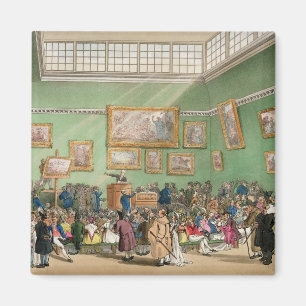 Aimant Salle de ventes Christie's, aquatinée par J. Bluck