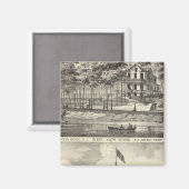 Aimant Salle éducative, Asbury Park et River View House (Recto/Verso)