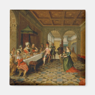 Aimant Salome présentant la tête de St John