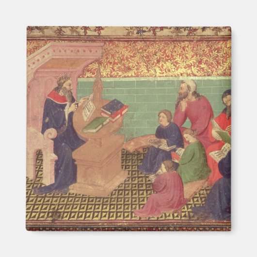 Aimant Salomon dicte les proverbes (Devant)