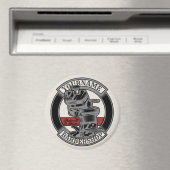 Aimant Salon de coiffeur Retro Personnalisé (In Situ (Lave-vaisselle))