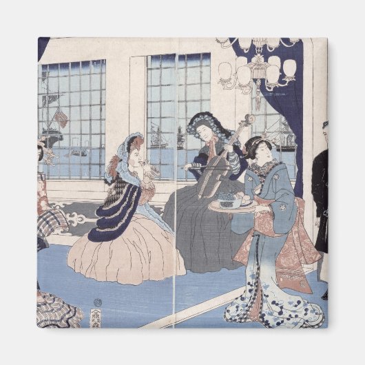 Aimant Salon d'une maison de marchands étrangers à (Devant)
