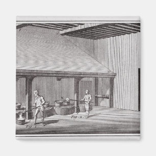 Aimant Salpêtre de raffinage