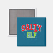 Aimant Salty Elf Christmas Family Matching Group Xmas  (Recto/Verso)