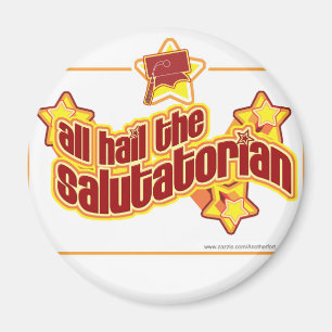 Aimant Saluez le salut
