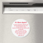 Aimant Salut Jean 3:16 (In Situ (Lave-vaisselle))