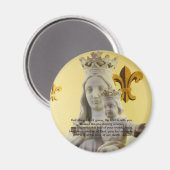 Aimant Salut Marie, pleine de grâce (Recto/Verso)