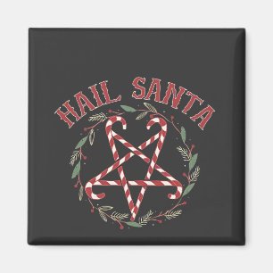 Aimant Salut Satan Noël Krampus Xmas Devil Candy