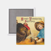 Aimant Salutations d'action de grâces (Recto/Verso)