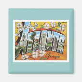 Aimant Salutations d'Atlanta (Devant)