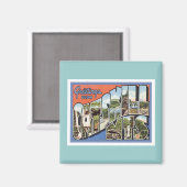 Aimant Salutations De Catskill Mountains (Recto/Verso)