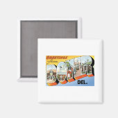 Aimant Salutations de Dover, Delaware (Recto/Verso)