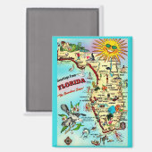 Aimant Salutations de Floride (Recto/Verso)