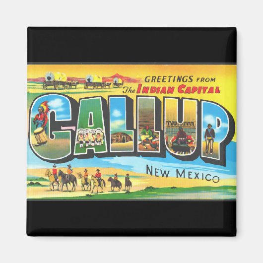 Aimant Salutations de Gallup (Devant)