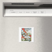 Aimant Salutations De Idaho (In Situ (Lave-vaisselle))