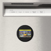 Aimant Salutations de Knoxville Tennessee (In Situ (Lave-vaisselle))