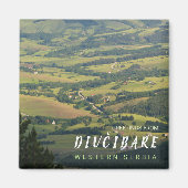 Aimant Salutations de la Serbie occidentale - Divčibare 1 (Devant)