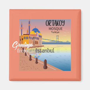 Aimant Salutations de l'aimant Turquie Istanbul