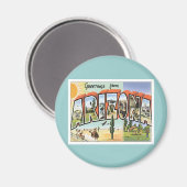 Aimant Salutations De L'Arizona (Recto/Verso)