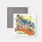 Aimant Salutations de Miami (Recto/Verso)