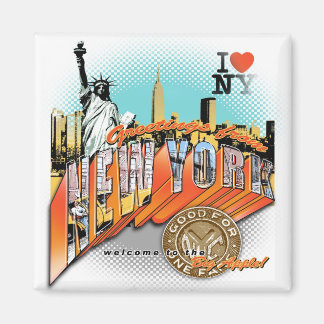 Aimant Salutations de New York